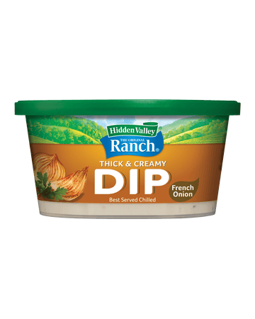 Hidden Valley® French Onion Thick & Creamy Dip