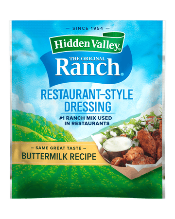 Hidden Valley® Buttermilk Recipe Restaurant-Style Dressing & Seasoning Mix