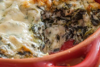 Baked Spinach and Chicken Ranch Dip