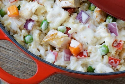 Ranch Turkey Casserole with Brown Rice