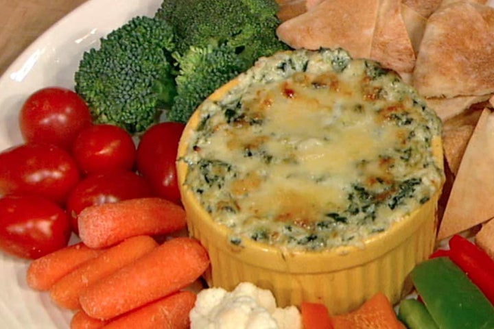 Cheesy Baked Spinach Dip