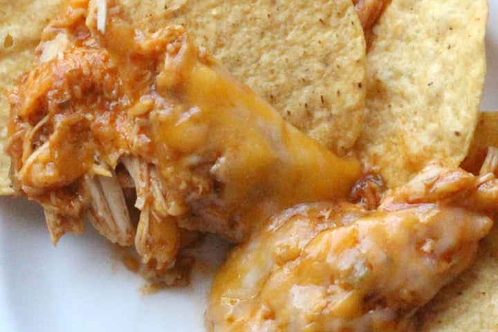 Cheesy Chicken Enchilada Dip