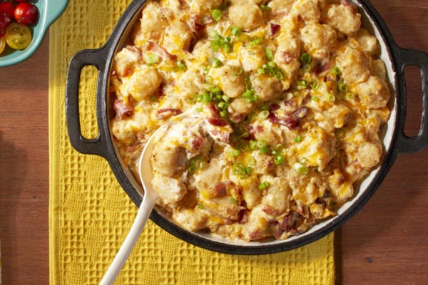 Cracked Out Ranch Tater Tot Casserole