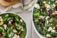 Cranberry Almond Spinach Salad Recipe