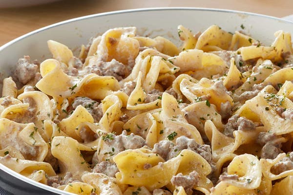 Creamy Ranch Beef and Noodles