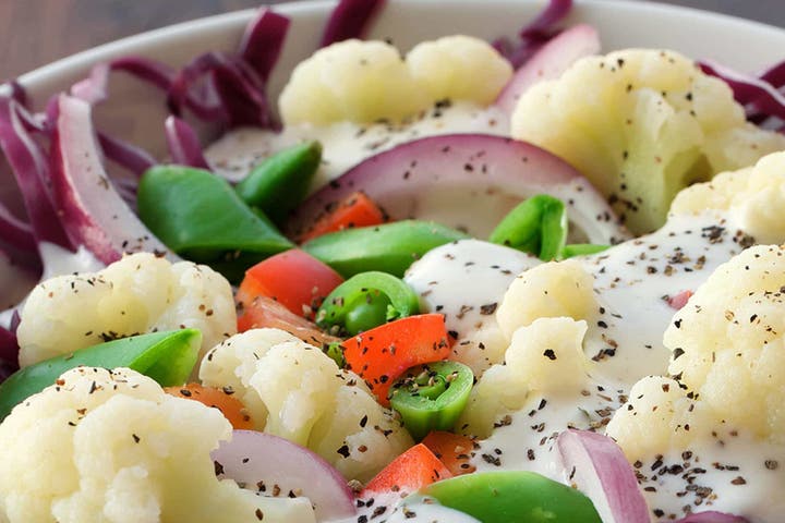 Crunchy Vegetable Make-Ahead Salad