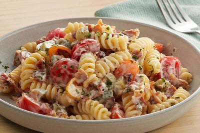 Dill Pickle Ranch Pasta Salad