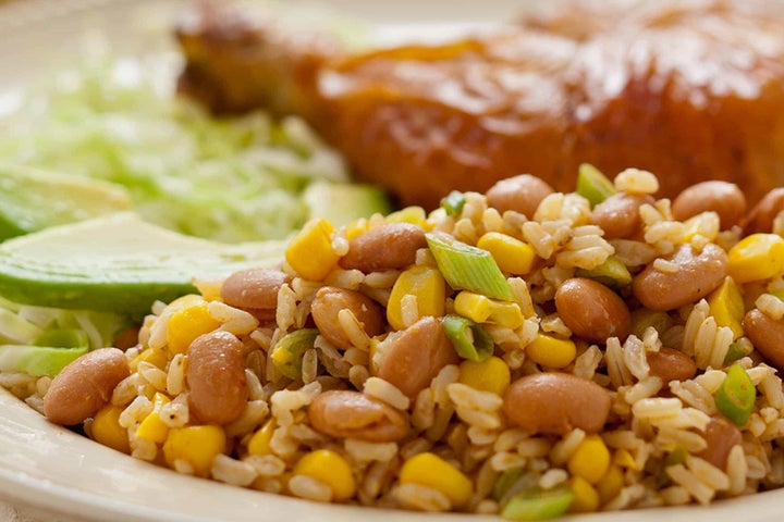 Easy Spanish Rice and Beans