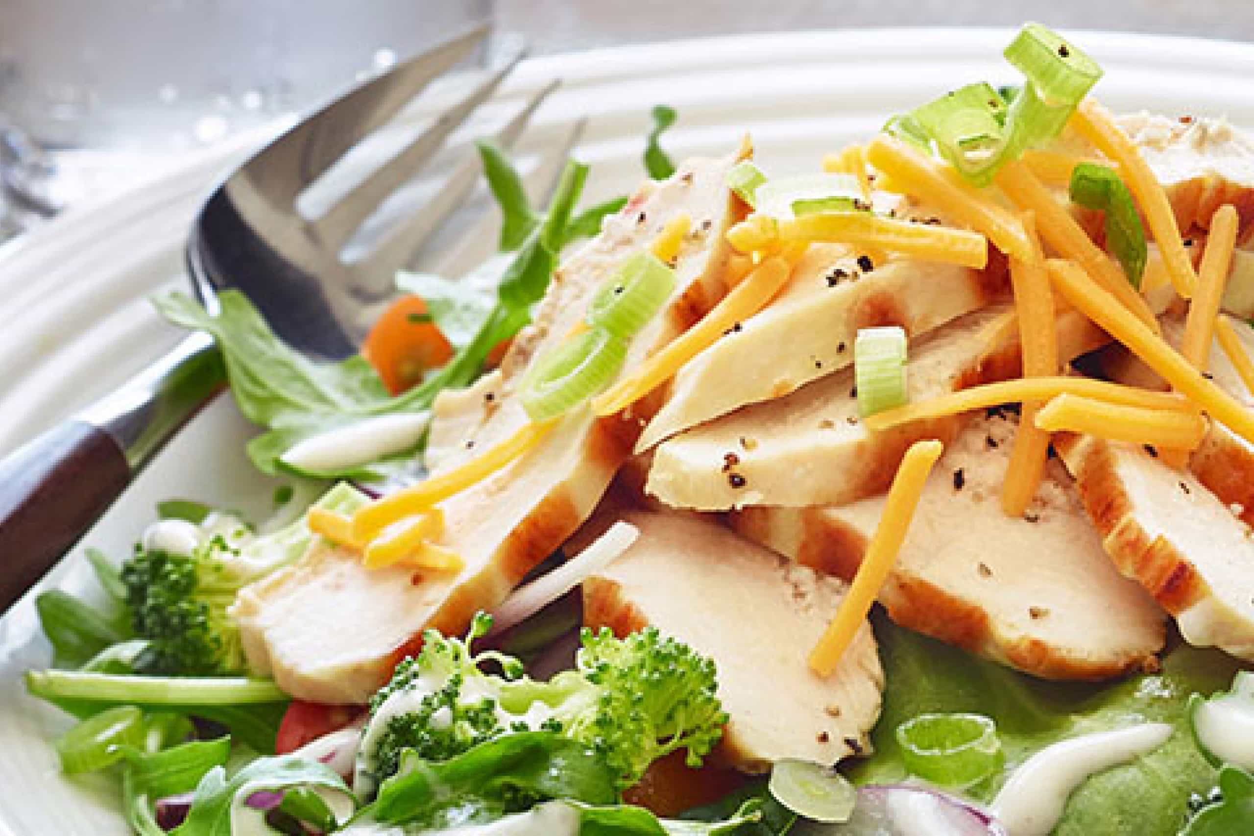 Garden Patch Salad With Chicken Recipe | Hidden Valley® Ranch