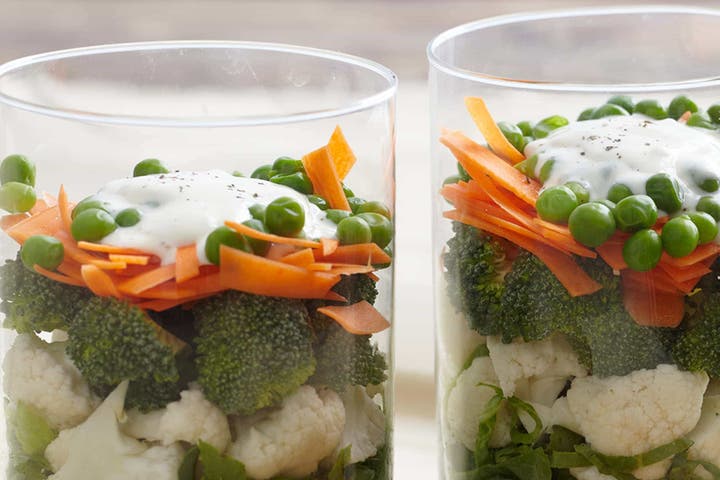 Layered Vegetable Salad