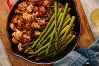 One Pan Ranch Chicken and Asparagus Recipe