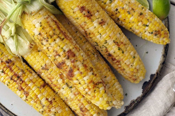 Oven Roasted Ranch Corn on the Cob