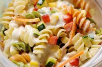 Pasta Salad Veggie-Ranch Toss Ups Recipe