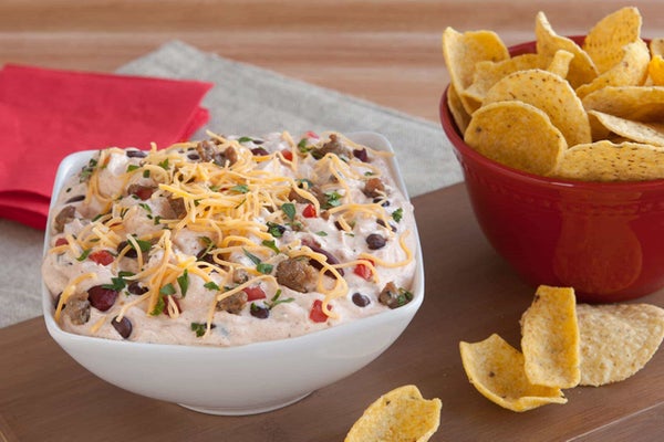 Ranch Beef and Bean Chili Dip