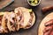 Ranch-Rubbed Carne Asada Tacos with Avocado Crema