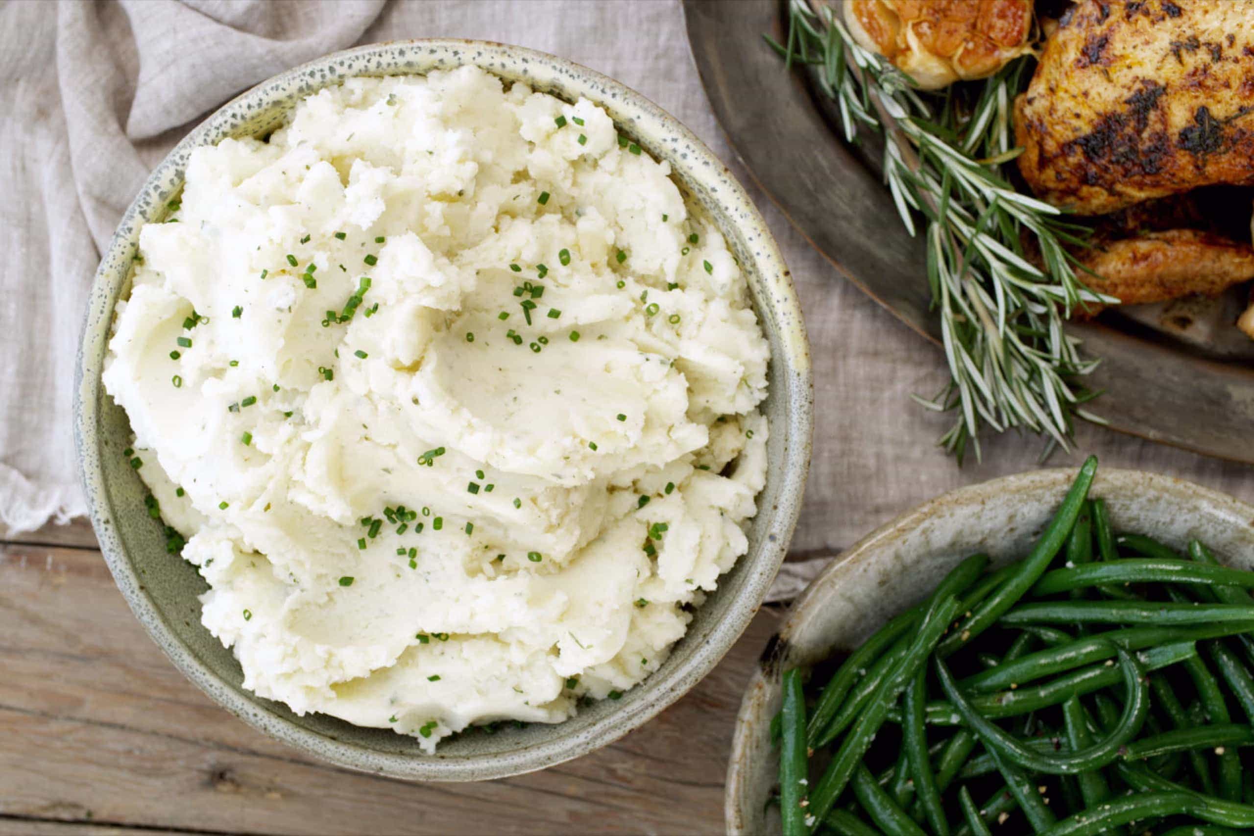 Sour Cream and Ranch Mashed Potatoes