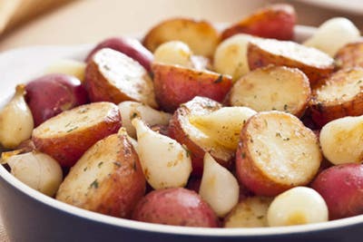 Sunny’s Roasted Ranch Potatoes and Onions
