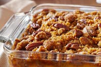 Sweet Potato Casserole with Crunchy Pecan Topping Recipe