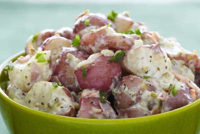 Tasty Vegan Potato Salad Recipe with Ranch