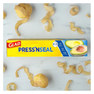 press'n seal with potatoes