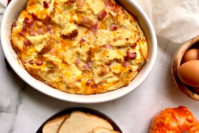 Baked Ham and Cheese Ranch Casserole