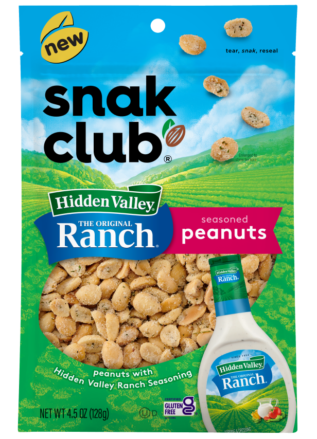 Snak Club® Hidden Valley® Ranch Peanuts