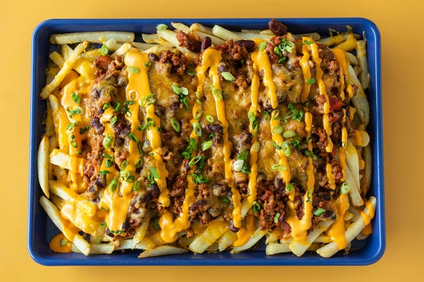 Chili Cheese Fries with Cheezy Ranch